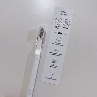 트로마츠 심플 미세전류 칫솔 — 5점을 준 리뷰어가 2022년 5월 올린 사용 사진
