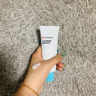 리더스코스메틱 리더스 카밍 바이오틱스 크림 마스크 — 5점을 준 리뷰어가 2021년 7월 올린 사용 사진