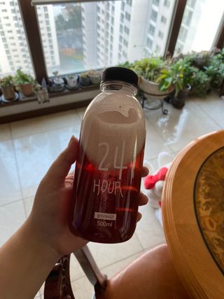클린24시간 1BOX(5포) + 전용보틀(500ml) — 5점을 준 리뷰어가 2023년 3월 올린 사용 사진