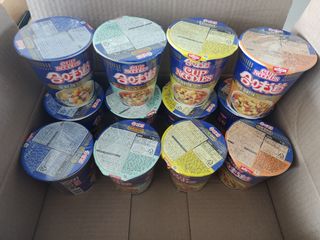 NISSIN 닛신 컵누들  4종 - 씨푸드오리지날, 씨푸드 스파이시, 씨푸드 커리, 씨푸드 XO소스 — 5점을 준 리뷰어가 2022년 11월 올린 사용 사진