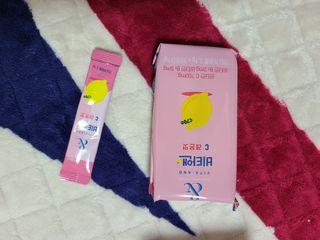 비타앤C 레몬맛, 망고맛 — 5점을 준 리뷰어가 2021년 6월 올린 사용 사진