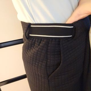 [구매평] 다운블로우 여성 스포츠 골프웨어 매직밴딩 자가드 스커트 DB 2512W — 5점을 준 리뷰어가 2025년 10월 올린 사용 사진