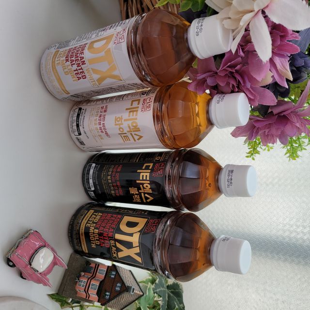 디티엑스 음료500ml 2종set 총 40개입블랙 20개입+화이트 20개입 리뷰 사진