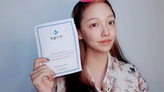 닥터마시멜로 닥터마스멜로 마블러스 아쿠아 클리닉 마스크 — 4점을 준 리뷰어가 2021년 6월 올린 사용 사진
