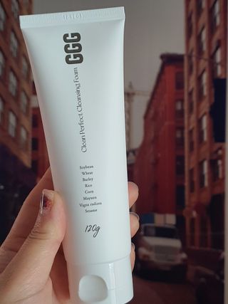 지지지 클린 퍼펙트 클렌징폼 120g — 5점을 준 리뷰어가 2022년 2월 올린 사용 사진
