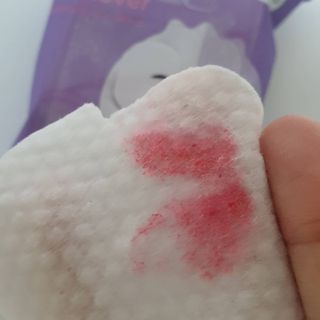 [후르디아] 블루베리 립앤아이 리무버 패드 4개 세트 — 5점을 준 리뷰어가 2021년 7월 올린 사용 사진