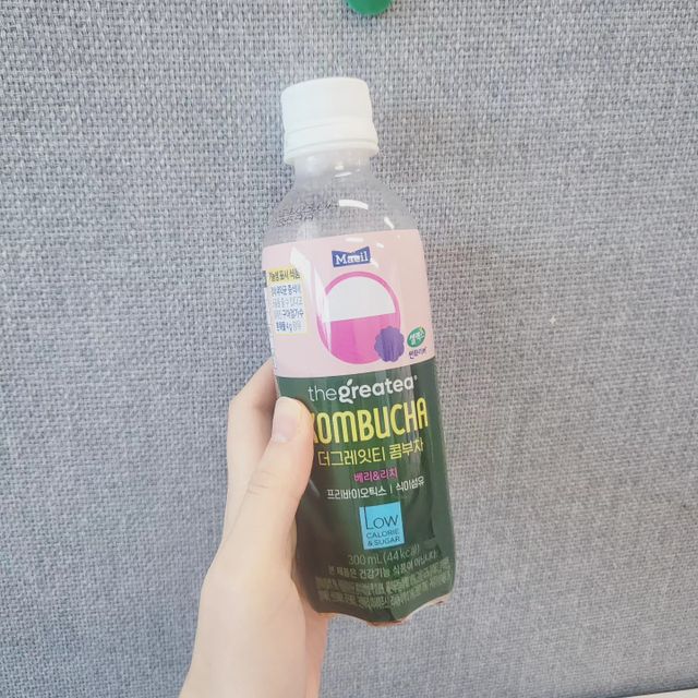 [매일유업] 더그레잇티 44kcal 콤부차 300ml *12개입 (오리지널 6개+베리리치 6개) 리뷰 사진