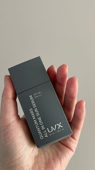 UVX 퀀텀 마스 올인원 선세럼 — 5점을 준 리뷰어가 2024년 2월 올린 사용 사진