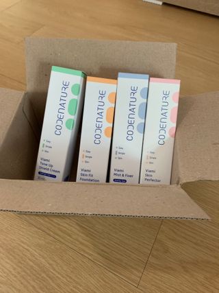 코드네이처 비아미 퍼펙트 케어 4종 — 5점을 준 리뷰어가 2021년 7월 올린 사용 사진
