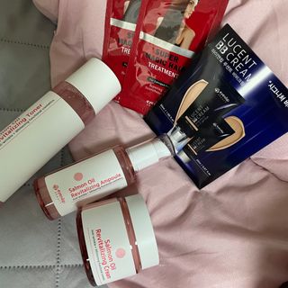 아이앤립 / EYENLIP 아이앤립 연어오일 리바이탈라이징 토너+앰플+크림 3종 세트 — 4점을 준 리뷰어가 2021년 5월 올린 사용 사진