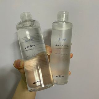 화이트리 비움 데일리 토너, 바하 0.5토너 세트 — 5점을 준 리뷰어가 2021년 2월 올린 사용 사진