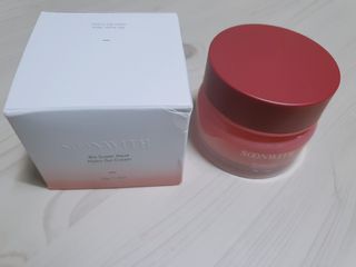 SOONWITH 바이오 수퍼 아쿠아 하이드로 젤 크림 — 5점을 준 리뷰어가 2021년 3월 올린 사용 사진