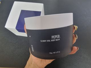 세이지빼빼 빼빼B 슬리미 히알 바디밤 150g — 5점을 준 리뷰어가 2022년 10월 올린 사용 사진