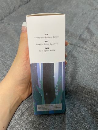 르플랑 한소쿠리초록영귤, 섭지에 유채피우다, 비자림의 아침이슬, 동백길 걷다, 협재의 아침바람 200ml 5종 중 택1 — 4점을 준 리뷰어가 2021년 7월 올린 사용 사진
