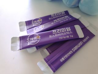 [유산균] 오마이락 프리미엄 포스트바이오틱스 30P — 5점을 준 리뷰어가 2022년 11월 올린 사용 사진
