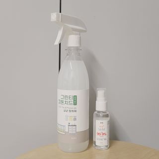 [엠메이데이] 그린티 피톤치드 감쪽같이 500ml + 손소독액 50ml — 5점을 준 리뷰어가 2022년 3월 올린 사용 사진