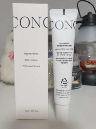 CONC 콩크 미로탐누스 안티링클 화이트닝 세럼 — 4점을 준 리뷰어가 2021년 1월 올린 사용 사진