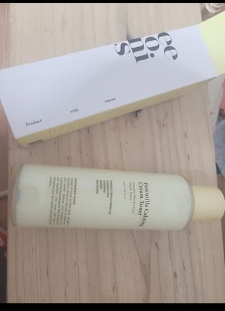 키노닉스 포텐틸라 카밍 크림 토너 — 5점을 준 리뷰어가 2021년 10월 올린 사용 사진