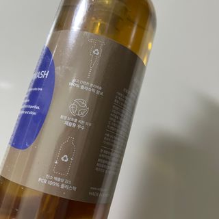 와프랩 운동하는 여성을 위한 더블유 미세먼지 세정 천연유래 약산성 바디워시 — 3점을 준 리뷰어가 2022년 4월 올린 사용 사진