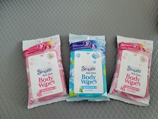 [심플리티] 한 장으로 향기롭게, 산뜻하게 바디시트 2종 + 랜덤향1개 총 3팩구성 — 3점을 준 리뷰어가 2021년 5월 올린 사용 사진