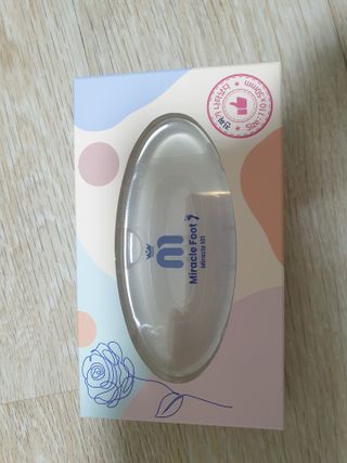 미라클풋 유리발각질제거기 물없이 쓱싹쓱싹 몇번만에 발각질 완벽제거 — 4점을 준 리뷰어가 2021년 10월 올린 사용 사진