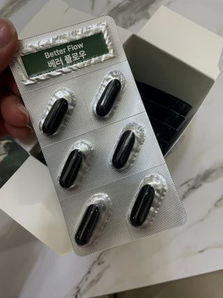 소담스퀘어 상암 [혈행,혈압,중성지질 케어] 약사가 깨끗한 원료만을 엄선해 만든 베러플로우 — 5점을 준 리뷰어가 2023년 1월 올린 사용 사진