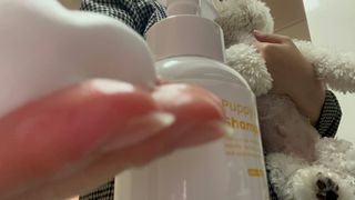 [댕모어 샴푸 2종] 댕샴푸 / 퍼피샴푸  2종 세트 (300ml) — 5점을 준 리뷰어가 2023년 10월 올린 사용 사진