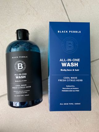 블랙페블 올인원 워시 마그네틱 웨이브 500ml — 3.5점을 준 리뷰어가 2021년 5월 올린 사용 사진
