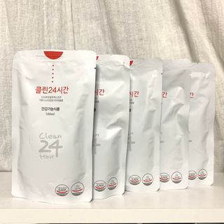 클린24시간 1BOX(5포) + 전용보틀(500ml) — 5점을 준 리뷰어가 2023년 2월 올린 사용 사진