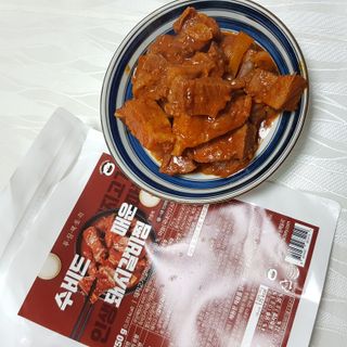 [푸딩팩토리] 대구 동인동식 수비드 매운돼지갈비찜 750g_국내산 돼지고기, 마늘듬뿍 동인동식 찜갈비 — 5점을 준 리뷰어가 2022년 8월 올린 사용 사진