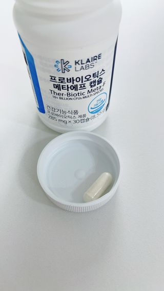 [Dr.PNT] 닥터피엔티 클레어랩스 프로바이오틱스 메타에프 [1개월분] — 5점을 준 리뷰어가 2022년 9월 올린 사용 사진