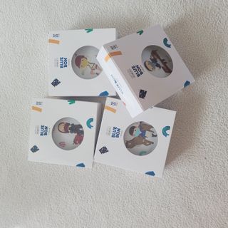 [블루 본 아이노우] 유아용 컬러마스크 40 PCS SET 2중 택 1 — 5점을 준 리뷰어가 2021년 5월 올린 사용 사진
