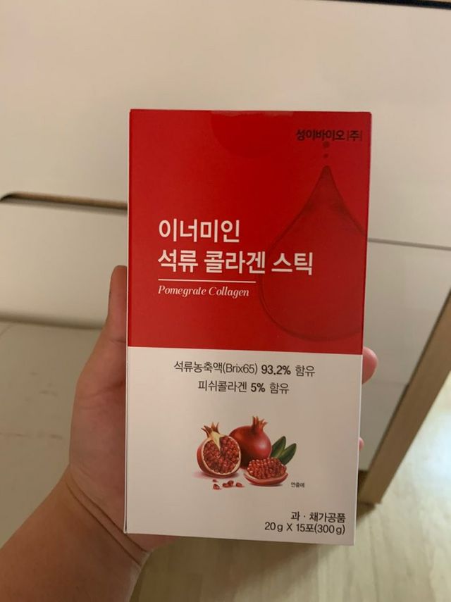 이너미인 석류 콜라겐 스틱 리뷰 사진