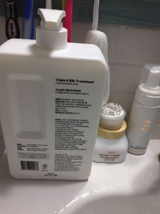 트리플에스 실크 트리트먼트 1350ml — 4점을 준 리뷰어가 2021년 3월 올린 사용 사진