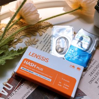 렌시스 LENSSIS [ 렌시스 ] 홍채 최적의 맑은 브라운 ＃해쉬브라운 1개월용 ｜ 2직경 중 택1 ｜ — 5점을 준 리뷰어가 2021년 6월 올린 사용 사진