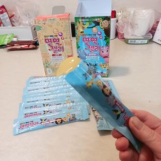 다나음 셀렌에 빠진 아연면역젤리 열대과일맛+사과맛 — 5점을 준 리뷰어가 2023년 1월 올린 사용 사진