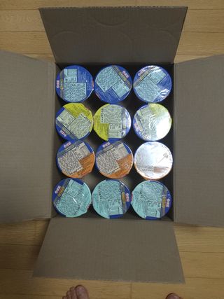 NISSIN 닛신 컵누들  4종 - 씨푸드오리지날, 씨푸드 스파이시, 씨푸드 커리, 씨푸드 XO소스 — 5점을 준 리뷰어가 2022년 3월 올린 사용 사진