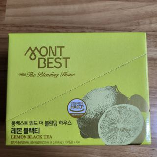 몽베스트 위드더 블랜딩 하우스 _레몬 블랙티 — 5점을 준 리뷰어가 2023년 1월 올린 사용 사진
