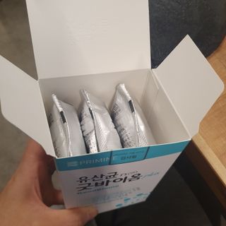 프리마인 유산균 국가지정연구소 선정, 살아있는 생유산균 200억 마리의 힘. 유산균n굿바이옴플러스 — 5점을 준 리뷰어가 2021년 10월 올린 사용 사진