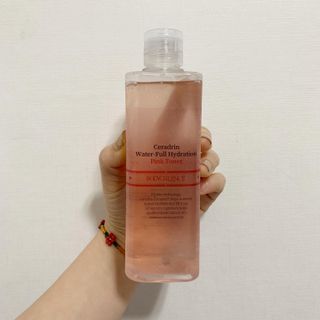 [바디셀런스] 속보습+사용감+향 모두 잡은 / 세라드린 속보습 핑크토너 300ml — 2점을 준 리뷰어가 2022년 2월 올린 사용 사진
