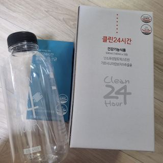 클린24시간 1BOX(5포) + 전용보틀(500ml) — 5점을 준 리뷰어가 2023년 6월 올린 사용 사진