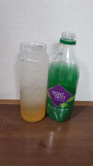 몽베스트 Montbest with Sparkling water Lime20병 — 5점을 준 리뷰어가 2021년 10월 올린 사용 사진