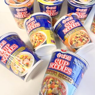 NISSIN 닛신 컵누들  4종 - 씨푸드오리지날, 씨푸드 스파이시, 씨푸드 커리, 씨푸드 XO소스 — 5점을 준 리뷰어가 2022년 4월 올린 사용 사진