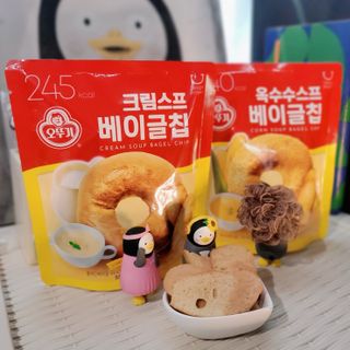 딜라이트 프로젝트 오뚜기스프 베이글칩 2종 — 4점을 준 리뷰어가 2021년 8월 올린 사용 사진