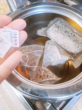 산그리메 작두콩차 — 5점을 준 리뷰어가 2021년 3월 올린 사용 사진