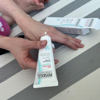 피지오겔 레드수딩 시카밸런스 크림 50ml — 4점을 준 리뷰어가 2022년 4월 올린 사용 사진