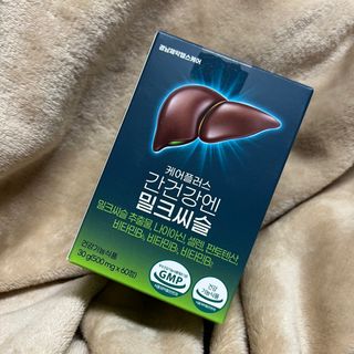 [경남제약헬스케어] 케어플러스 간건강엔 밀크씨슬 500mg 60정/2개월분/비타민B 5종+세레늄 — 5점을 준 리뷰어가 2024년 1월 올린 사용 사진