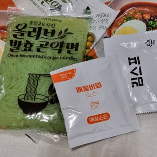 클린24시간 올리브 발효곤약면 찰비빔면 1세트-(3봉) — 5점을 준 리뷰어가 2024년 3월 올린 사용 사진