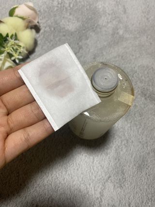 [후르디아] 눈시림없는 올영 립앤아이 리무버 — 4.5점을 준 리뷰어가 2023년 11월 올린 사용 사진