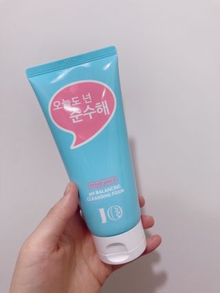 IO 아이오 오늘도 넌 순수해 - 약산성 클렌징폼 — 4점을 준 리뷰어가 2021년 2월 올린 사용 사진